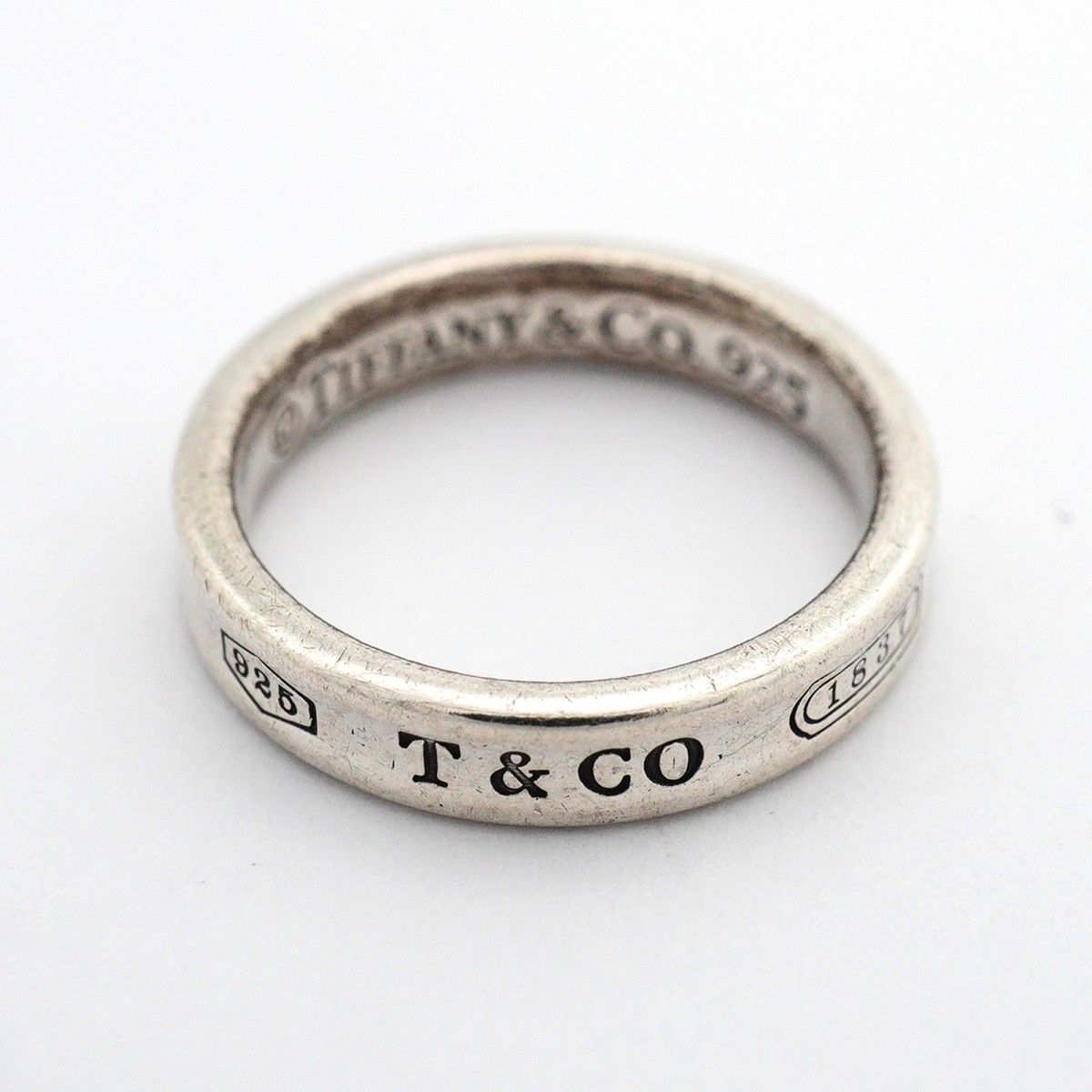 Tiffany & Co Ring Narrow 925 Sterling Silver — view 3