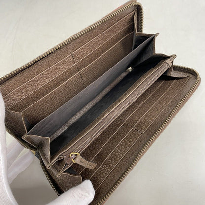 Gucci Wallet GG Supreme Brown Gold — view 4