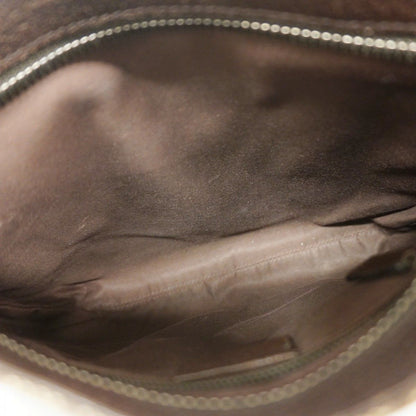 Gucci Shoulder Bag GG Canvas Brown Silver — view 4