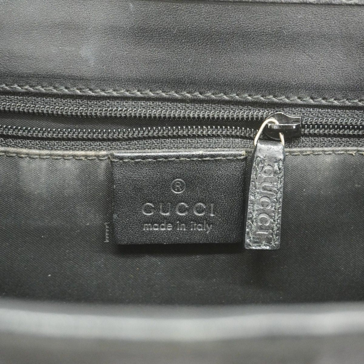 Gucci Handbag GG Canvas Jackie 002 Black Silver — view 5