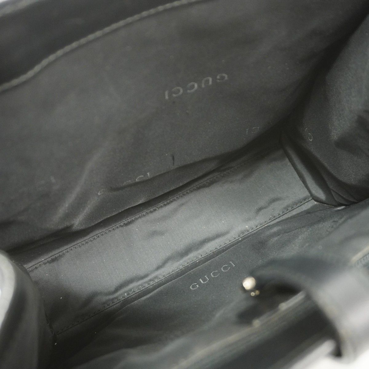 Gucci Handbag GG Canvas Jackie 002 Black Silver — view 4