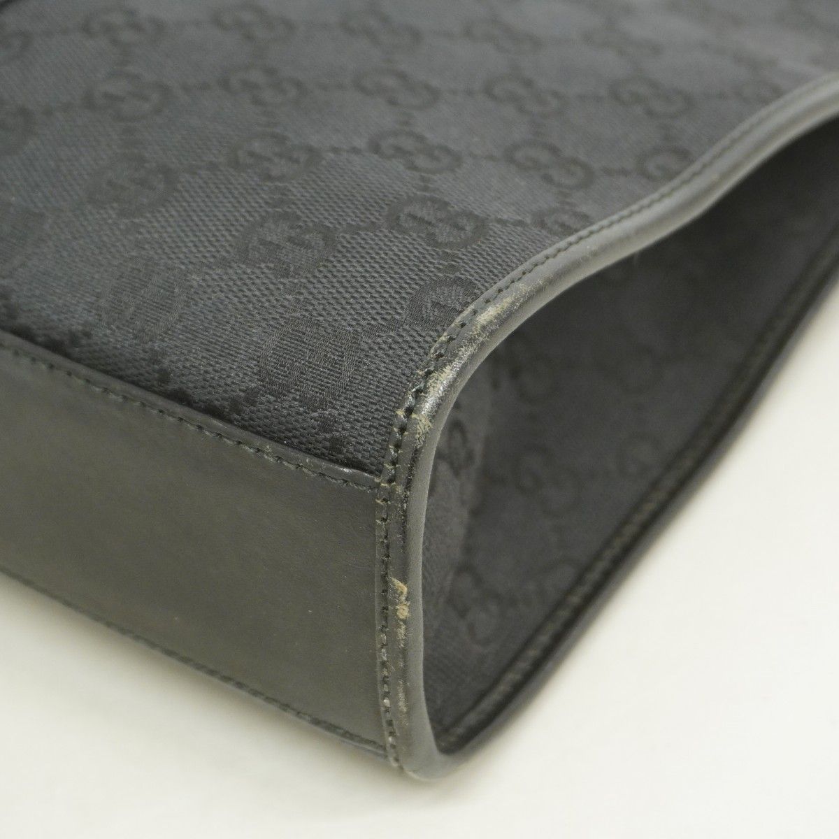 Gucci Handbag GG Canvas Jackie 002 Black Silver — view 7