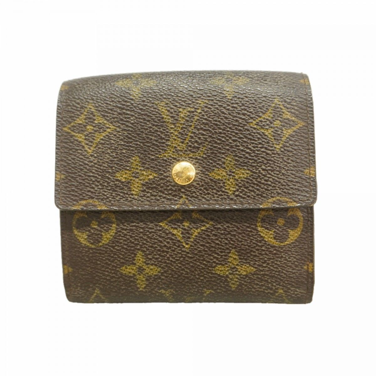 Louis Vuitton Wallet Monogram Porte-Monnaie Billets Carte Cles Brown