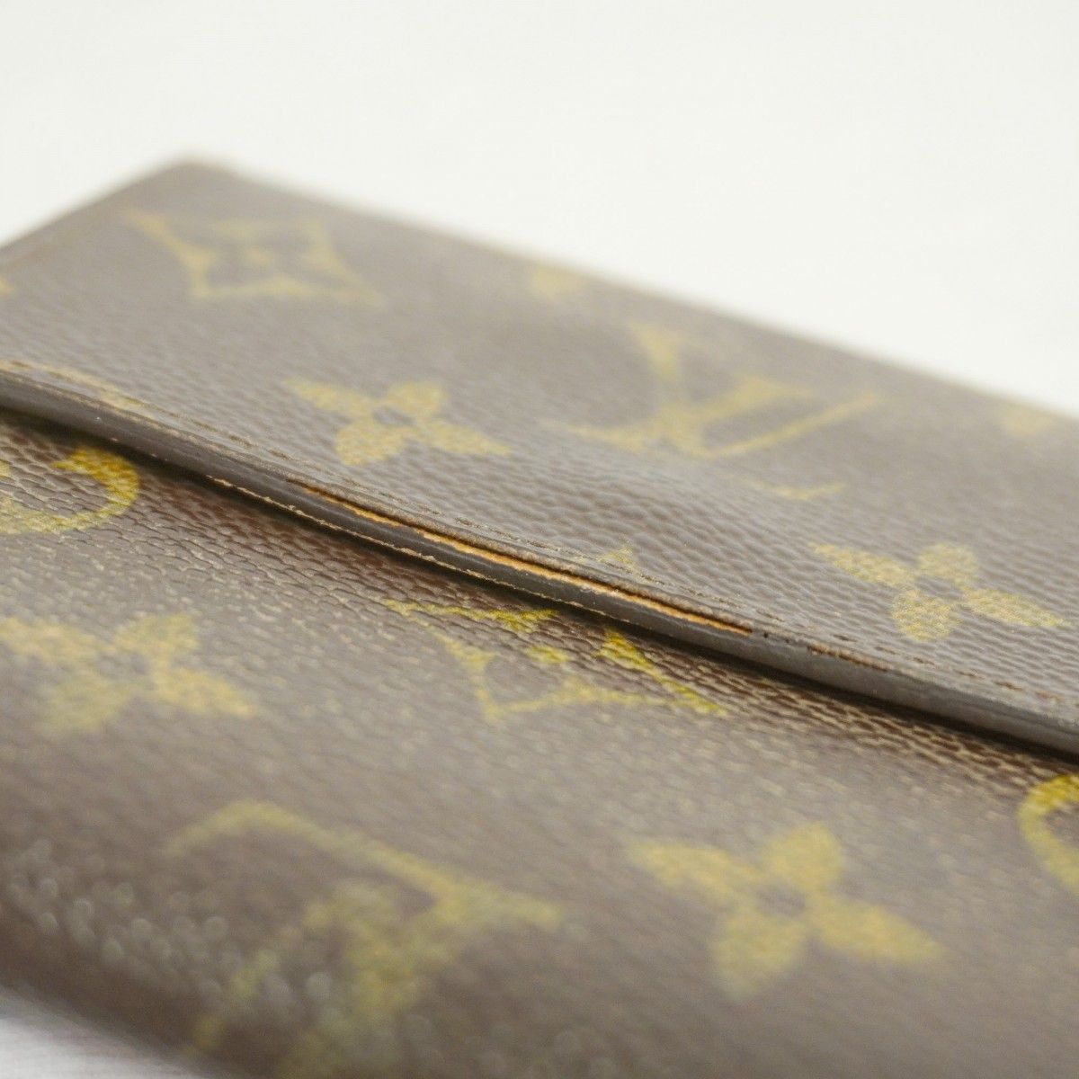 Louis Vuitton Wallet Monogram Porte-Monnaie Billets Carte Cles Brown — view 5