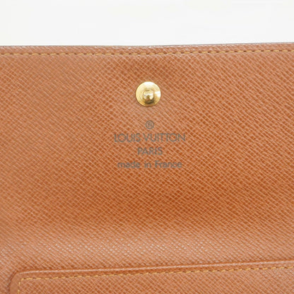 Louis Vuitton Wallet Monogram Porte-Monnaie Billets Carte Cles Brown — view 4