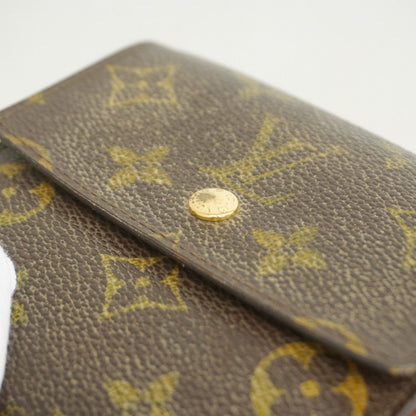 Louis Vuitton Wallet Monogram Porte-Monnaie Billets Carte Cles Brown — view 6
