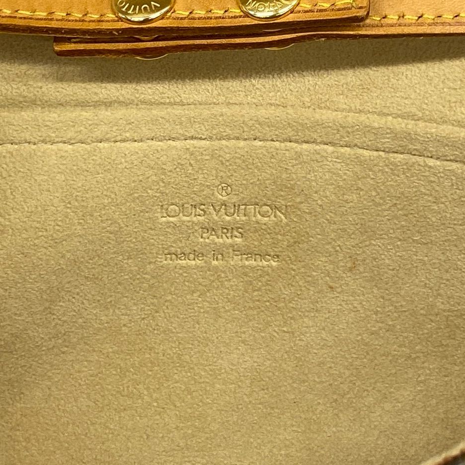 Louis Vuitton Shoulder Bag Monogram Pochette Twin GM Brown — view 5