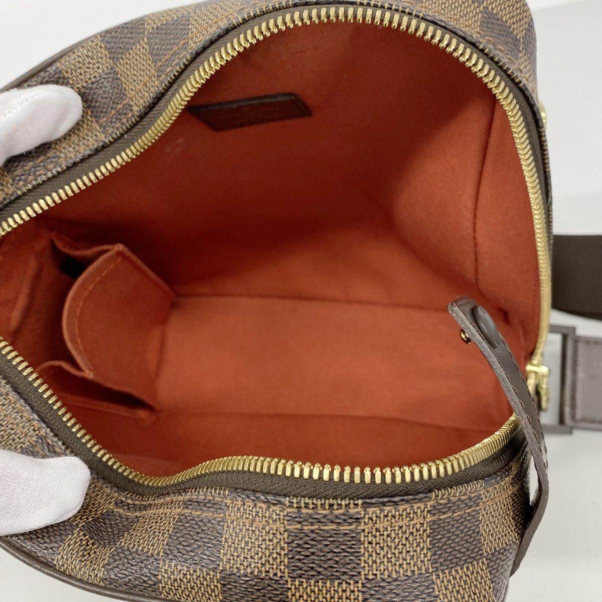 Louis Vuitton Shoulder Bag Damier Olaf PM Ebene — view 4
