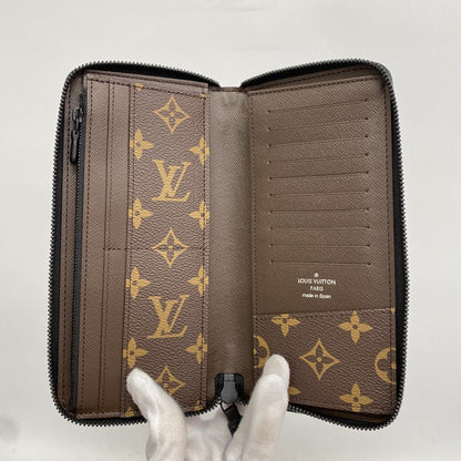 Louis Vuitton Wallet Monogram Zippy Vertical Blue — view 3
