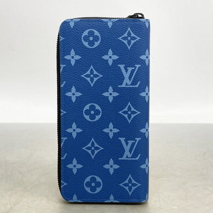 Louis Vuitton Wallet Monogram Zippy Vertical Blue — view 7