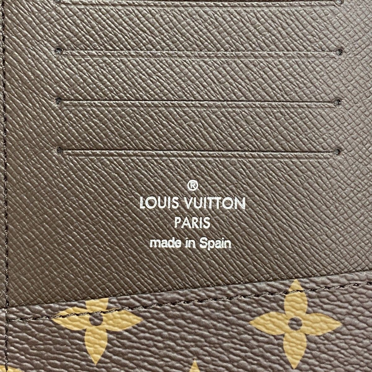 Louis Vuitton Wallet Monogram Zippy Vertical Blue — view 4