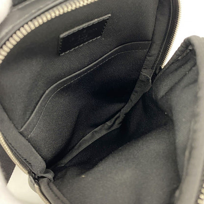 Louis Vuitton Belt Bag Monogram Eclipse Avenue PM Black — view 4