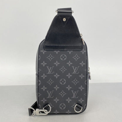 Louis Vuitton Belt Bag Monogram Eclipse Avenue PM Black — view 8
