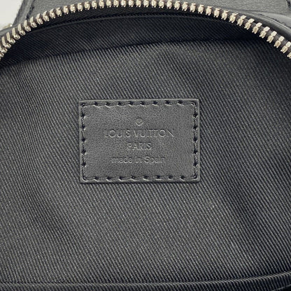 Louis Vuitton Belt Bag Monogram Eclipse Avenue PM Black — view 5