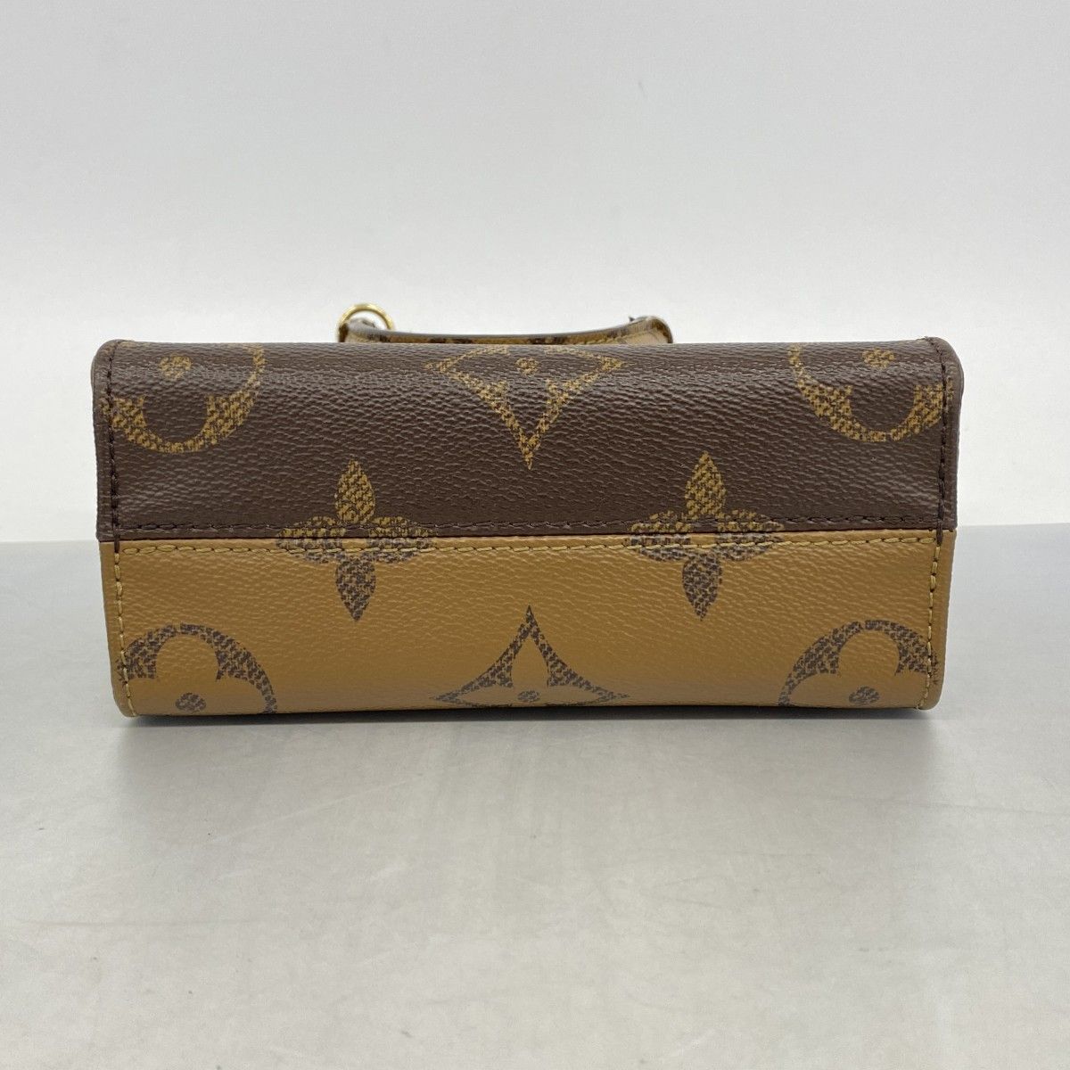 Louis Vuitton Handbag Monogram Giant Reverse On The Go BB Brown 2-Way — view 3