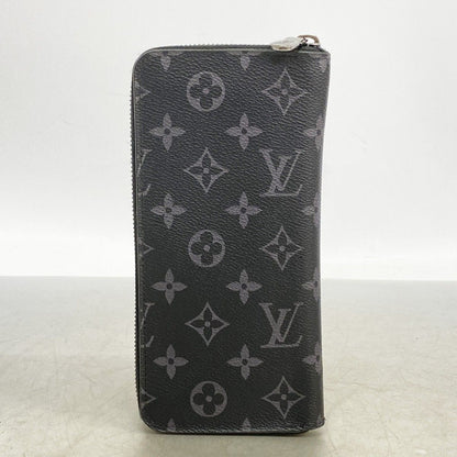 Louis Vuitton Wallet Monogram Eclipse Zippy Vertical Black — view 8