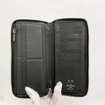 Louis Vuitton Wallet Monogram Eclipse Zippy Vertical Black — view 3