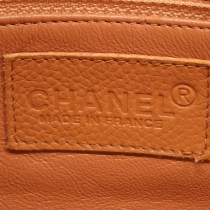 Chanel Boston Bag Quilted Caviar Leather Black Pink Brown Silver — view 5