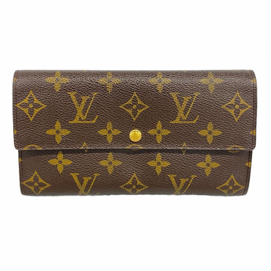 Louis Vuitton Wallet Monogram Pochette Porte-Monnaie Cles Brown