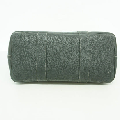 Hermes Tote Garden Party PM Toile Officier Black Silver — view 3