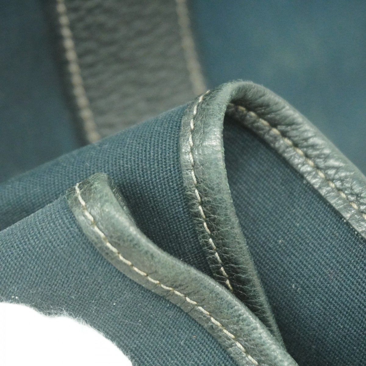 Hermes Tote Garden Party PM Toile Officier Black Silver — view 7