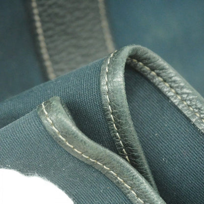 Hermes Tote Garden Party PM Toile Officier Black Silver — view 7