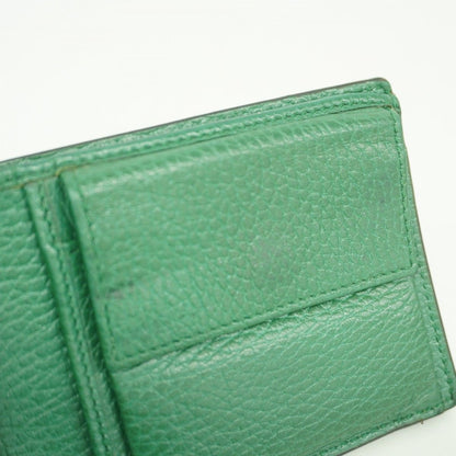 Gucci Wallet Interlocking Leather Black Silver — view 8