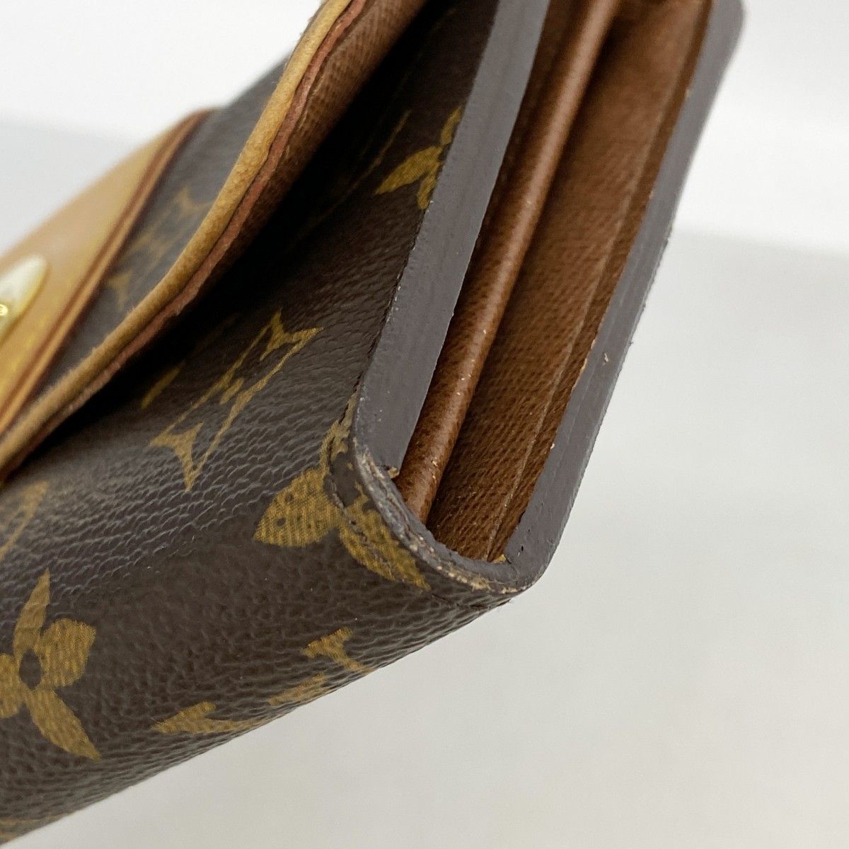 Louis Vuitton Wallet Monogram Portefeuille Boesi Brown — view 5