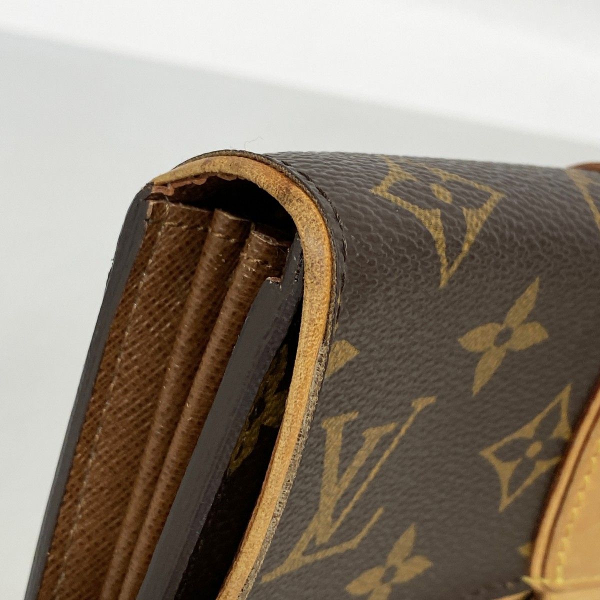 Louis Vuitton Wallet Monogram Portefeuille Boesi Brown — view 6
