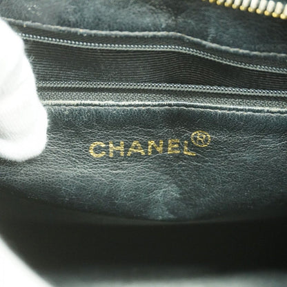 Chanel Tote Medallion Caviar Leather Black Gold — view 5