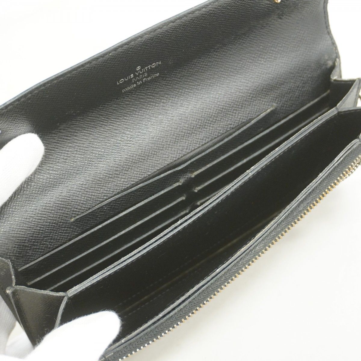 Louis Vuitton Wallet Taiga Portefeuille Accordion Ardoise — view 3