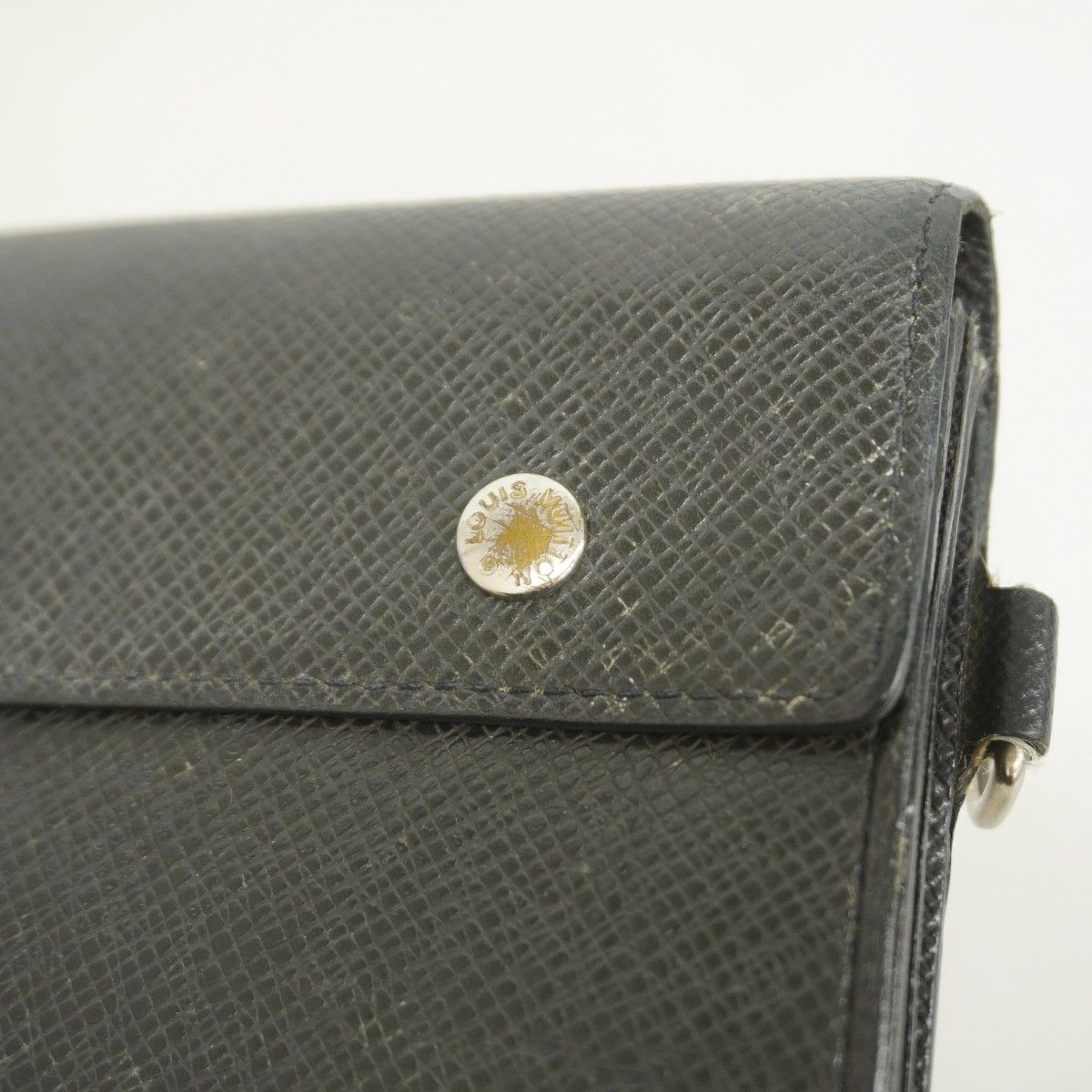 Louis Vuitton Wallet Taiga Portefeuille Accordion Ardoise — view 8