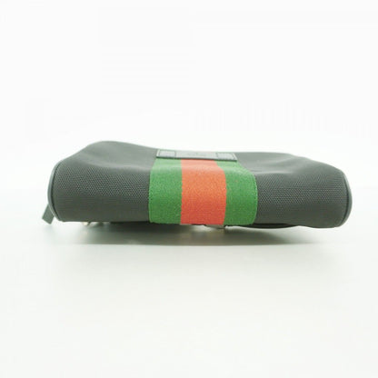 Gucci Belt Bag Sherry Line Canvas Black Silver — view 3