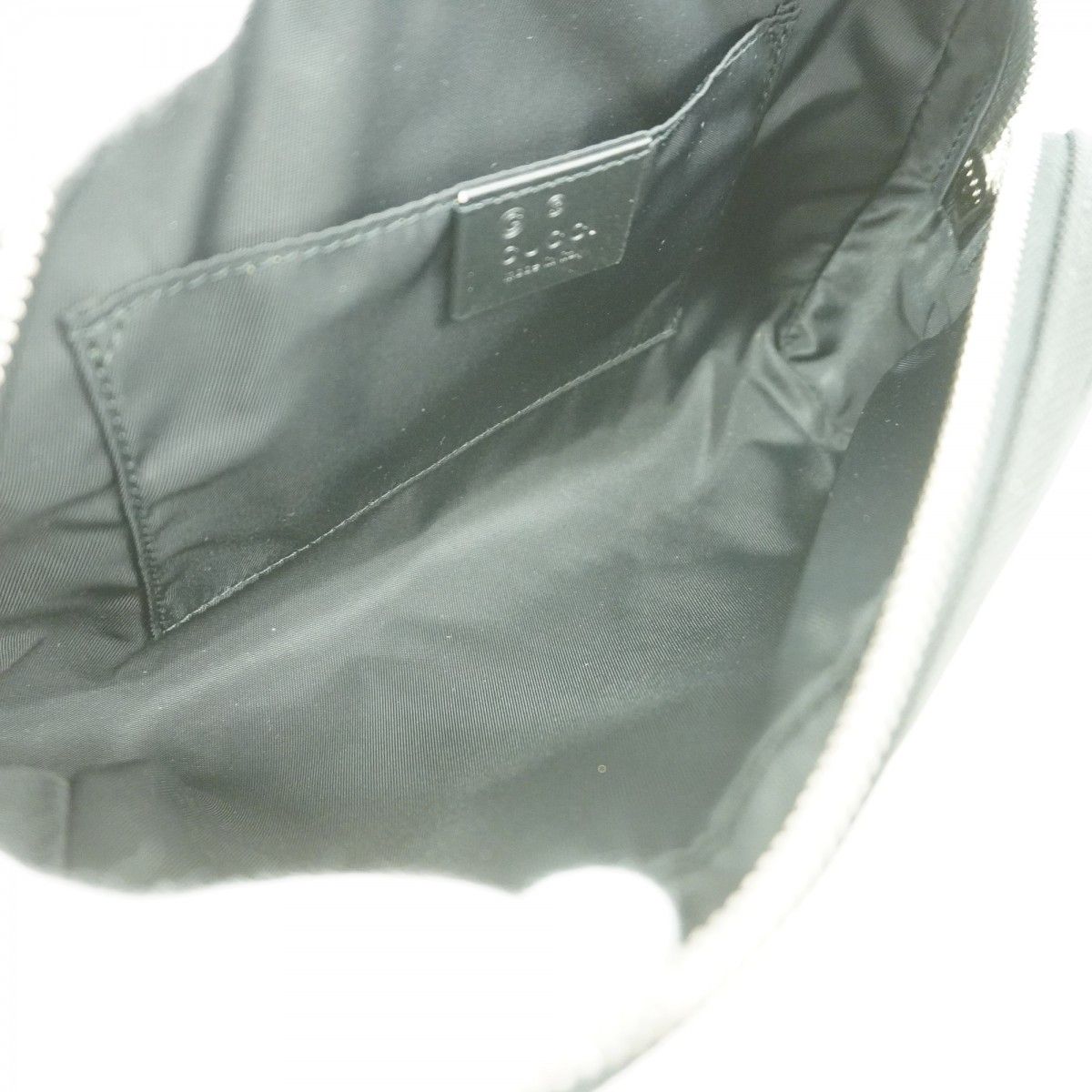 Gucci Belt Bag Sherry Line Canvas Black Silver — view 4