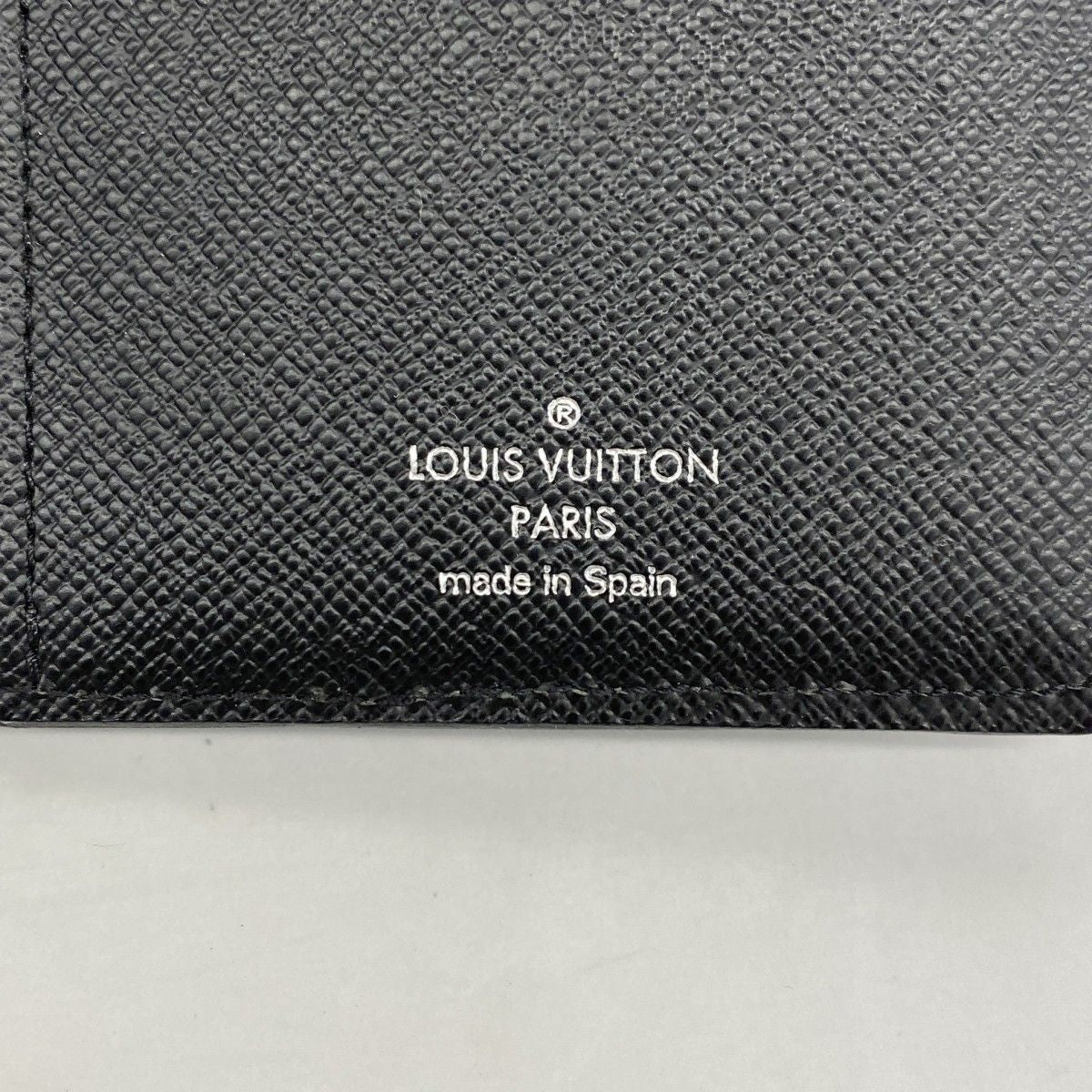 Louis Vuitton Wallet Monogram Eclipse Split Portefeuille Brazza Black Silver — view 4