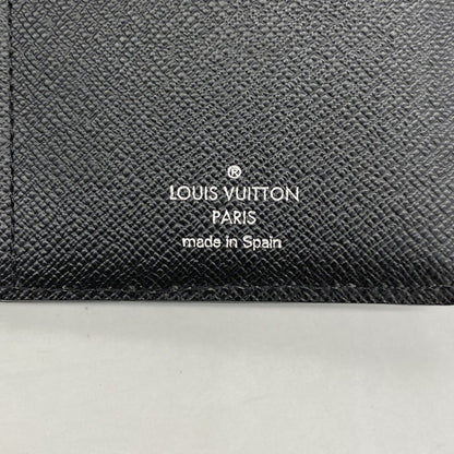 Louis Vuitton Wallet Monogram Eclipse Split Portefeuille Brazza Black Silver — view 4