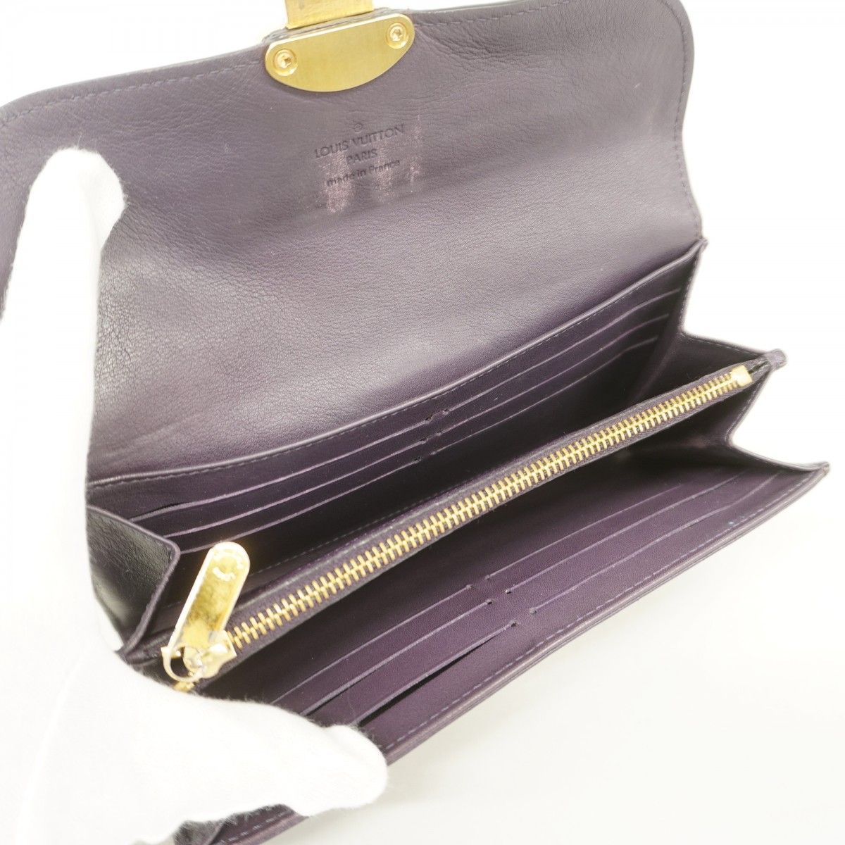 Louis Vuitton Wallet Mahina Portefeuille Iris Ulsan — view 3