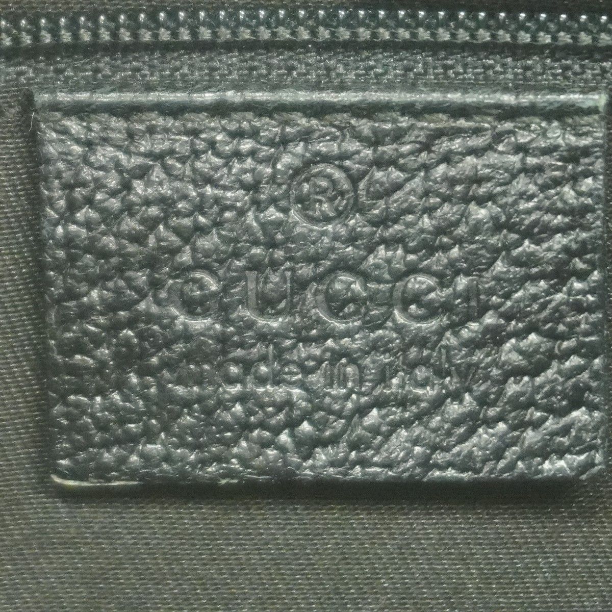 Gucci Waist Bag GG Canvas Black Silver — view 5