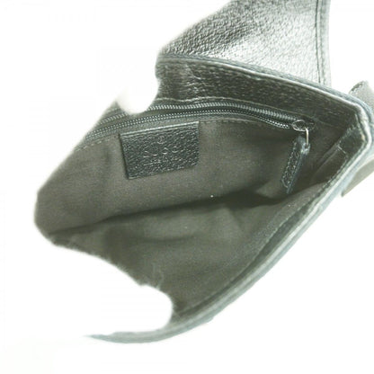 Gucci Waist Bag GG Canvas Black Silver — view 4