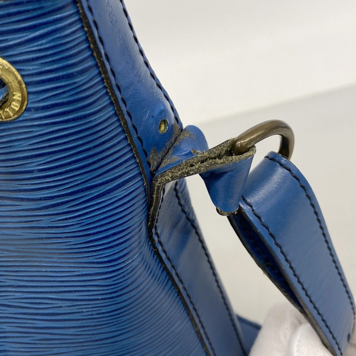 Louis Vuitton Shoulder Bag Epi Noe Toledo Blue — view 6