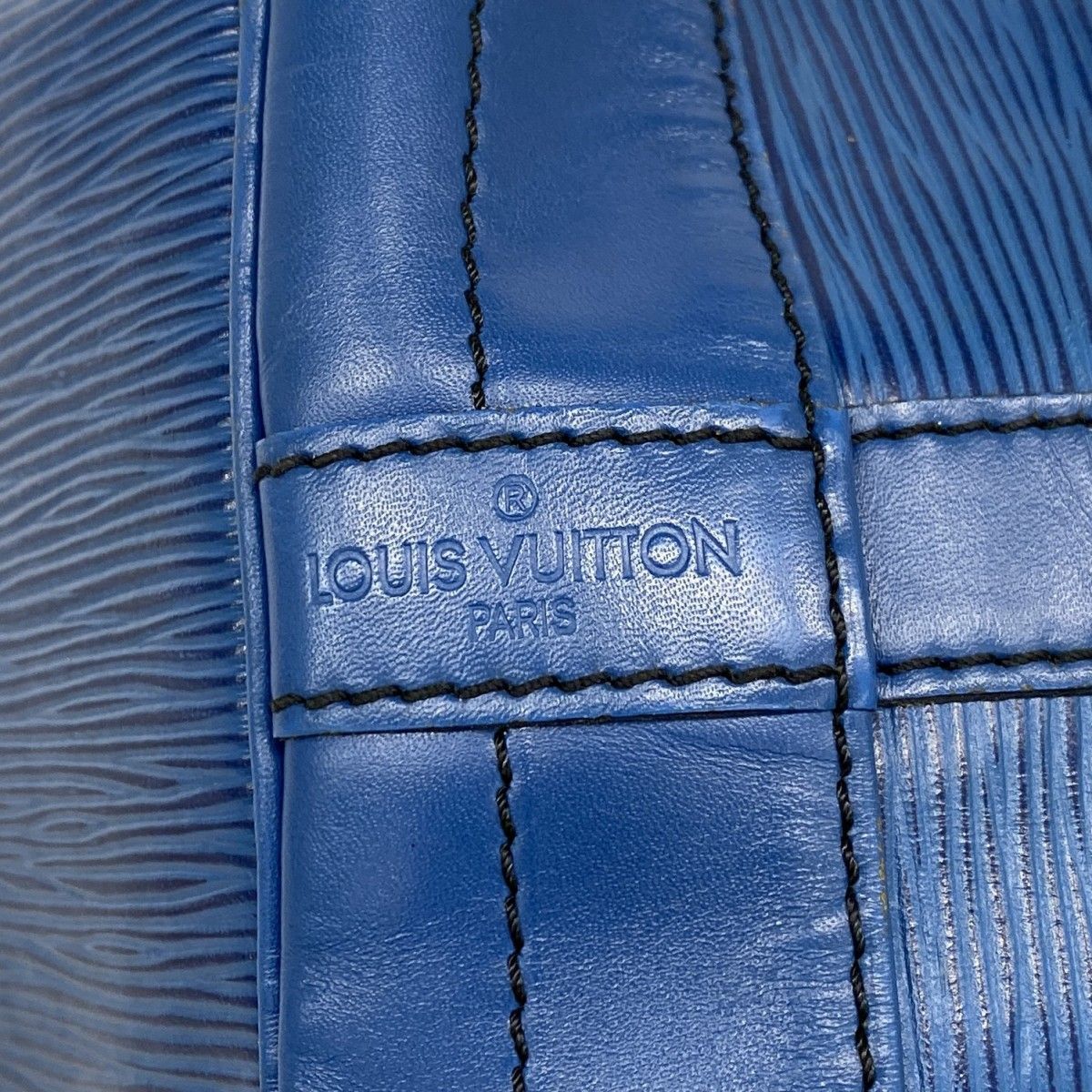Louis Vuitton Shoulder Bag Epi Noe Toledo Blue — view 5
