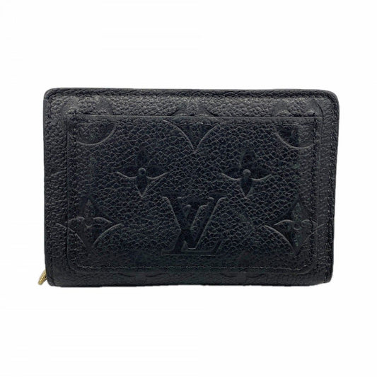 Louis Vuitton Wallet Monogram Empreinte Portefeuille Clair Noir