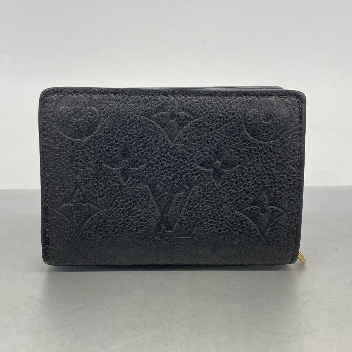 Louis Vuitton Wallet Monogram Empreinte Portefeuille Clair Noir — view 8