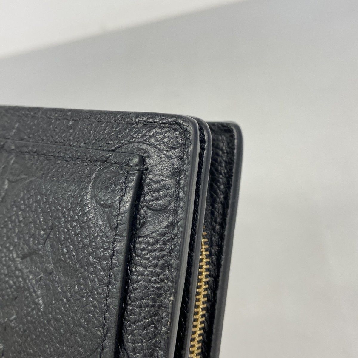 Louis Vuitton Wallet Monogram Empreinte Portefeuille Clair Noir — view 7
