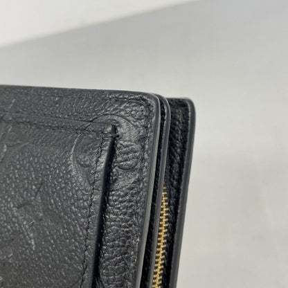 Louis Vuitton Wallet Monogram Empreinte Portefeuille Clair Noir — view 7
