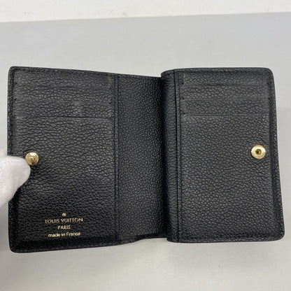 Louis Vuitton Wallet Monogram Empreinte Portefeuille Clair Noir — view 3