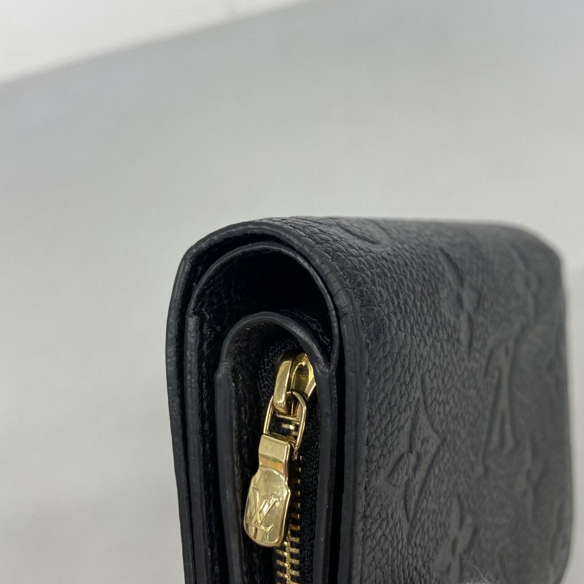 Louis Vuitton Wallet Monogram Empreinte Portefeuille Clair Noir — view 5