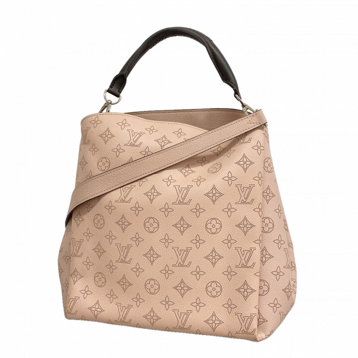 Louis Vuitton Handbag Mahina Babylon PM Magnolia 2-Way