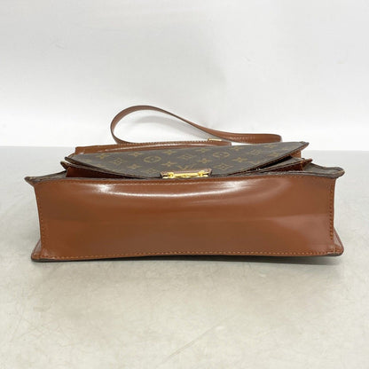 Louis Vuitton Handbag Monogram Monceau 28 Brown 2-Way — view 3