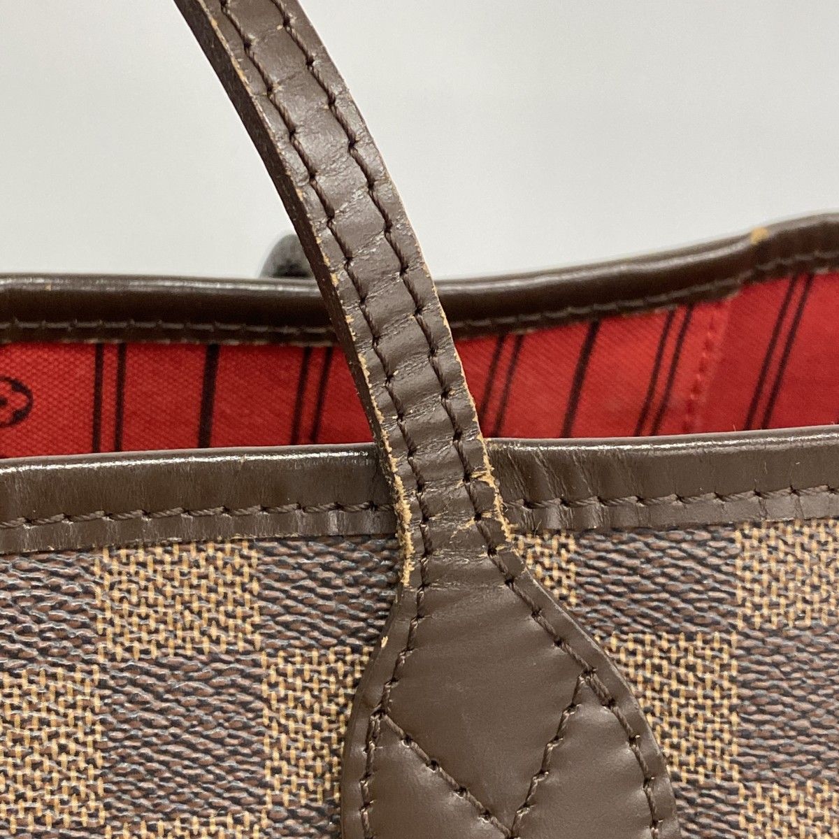 Louis Vuitton Tote Damier Neverfull Ebene — view 8